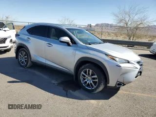 2015 Lexus NX 200t with VIN JTJBARBZ8F2044781, listed as a Copart auction lot 49498065 with 121,666 mi miles and Salvage Title. Bid and sale history available at DreamBid. Image 4.