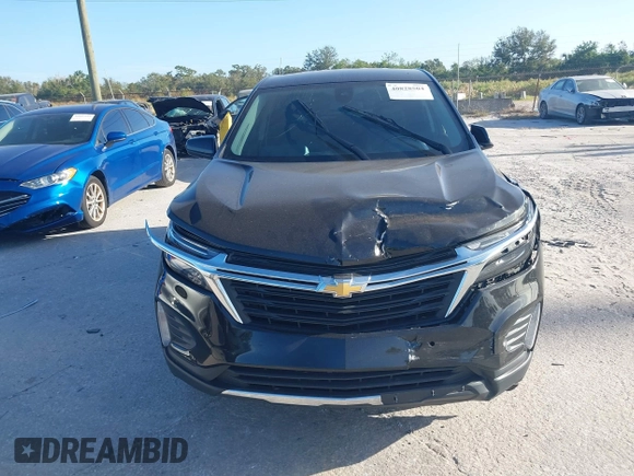2022 Chevrolet Equinox LT with VIN 3GNAXKEV6NL114134, listed as a IAAI auction lot 40828504 with 43,240 mi miles and . Bid and sale history available at DreamBid. Image 12.