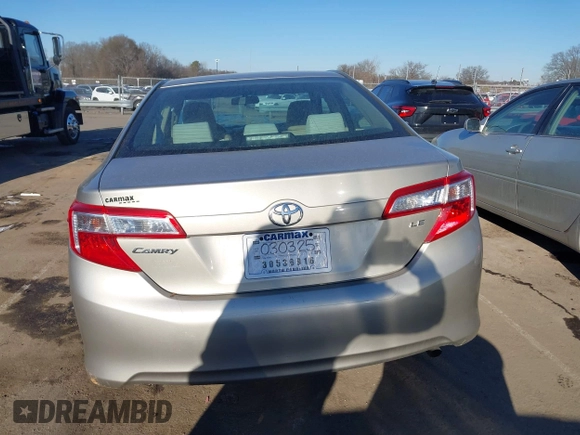 2014 Toyota Camry L with VIN 4T4BF1FK3ER344123, listed as a IAAI auction lot 41379232 with 41,718 mi miles. Bid and sale history available at carsss.com. Image 16.