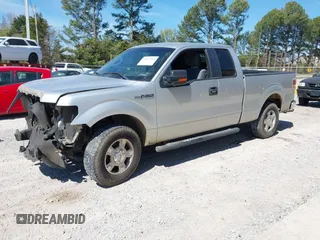 2011 Ford F-150 XL with VIN 1FTEX1CM3BFC84410, listed as a IAAI auction lot 41825309 with 233,666 mi miles. Bid and sale history available at carsss.com. Image 2.