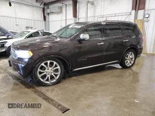 2017 Dodge Durango Citadel Anodized Platinum с VIN 1C4RDJEG6HC710232, выставлен на аукционе Copart как лот 43920015 с пробегом 75 162 миль миль и Чистый • Clean title. История ставок и продаж доступна на DreamBid. Изображение 1.