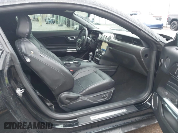 2022 Ford Mustang EcoBoost with VIN 1FA6P8TD1N5111126, listed as a IAAI auction lot 41449765 with 42,852 mi miles. Bid and sale history available at carsss.com. Image 5.