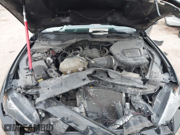 2018 Ford Mustang GT with VIN 1FA6P8CFXJ5126672, listed as a IAAI auction lot 41544616 with Not Provided miles. Bid and sale history available at carsss.com. Image 10.