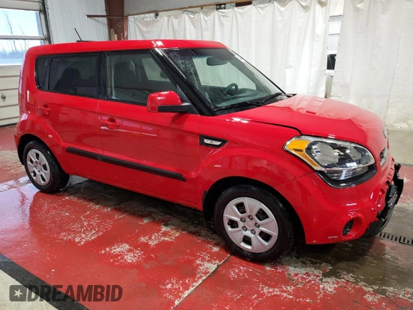 2013 Kia Soul with VIN KNDJT2A59D7623504, listed as a Copart auction lot 53446085 with 78,159 mi miles and Salvage Title. Bid and sale history available at carsss.com. Image 4.