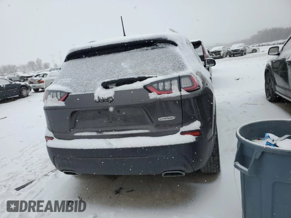 2019 Jeep Cherokee Latitude Plus with VIN 1C4PJLLX0KD403851, listed as a Copart auction lot 84743624 with Not provided miles and Salvage title. Bid and sale history available at DreamBid. Image 6.