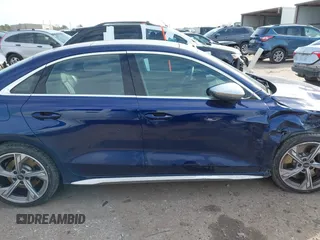 2023 Audi S3 z VIN WAUG3DGY2PA025296, wystawiony jako IAAI lot #41577516 z przebiegiem 23 233 mil mil oraz . Historia ofert i sprzedaży dostępna na DreamBid. Obrazek 13.