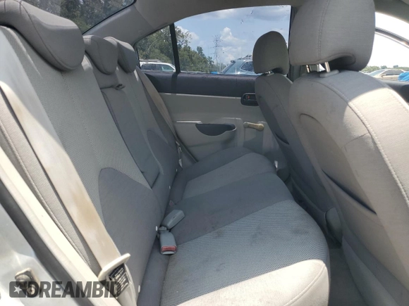2006 Hyundai Accent GLS с VIN KMHCN46C46U060741, выставлен на аукционе Copart как лот 59560575 с пробегом 93 966 миль миль и Списание • Salvage title. История ставок и продаж доступна на DreamBid. Изображение 10.