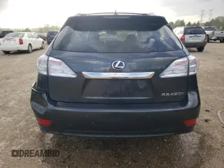 2011 Lexus RX 450h with VIN JTJBC1BA3B2039830, listed as a Copart auction lot 57277295 with 222,381 mi miles and Salvage title. Bid and sale history available at DreamBid. Image 6.