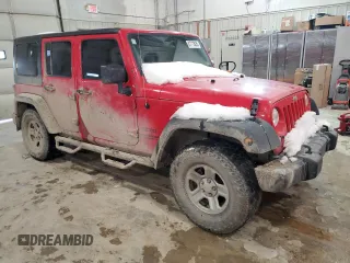 2016 Jeep Wrangler Unlimited Sport RHD with VIN 1C4BJWKG4GL277259, listed as a Copart auction lot 87713635 with 221,120 mi miles and Salvage title. Bid and sale history available at DreamBid. Image 4.