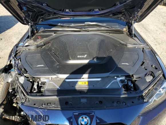 2023 BMW i4 eDrive40 z VIN WBY73AW04PFN76960, wystawiony jako Copart lot #89221195 z przebiegiem 20 365 mil mil oraz Szkoda całkowita • Salvage title. Historia ofert i sprzedaży dostępna na DreamBid. Obrazek 12.