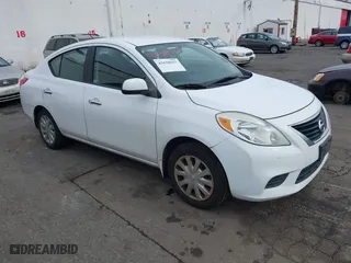 2012 Nissan Versa SL with VIN 3N1CN7AP6CL848932, listed as a IAAI auction lot 41638957 with 145,189 mi miles. Bid and sale history available at carsss.com. Image 1.