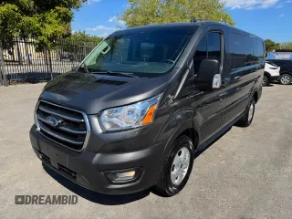 2020 Ford Transit with VIN 1FTBW1YG0LKA20885, listed as a Copart auction lot 47828585 with 38,374 mi miles and Non Repairable. Bid and sale history available at DreamBid. Image 1.