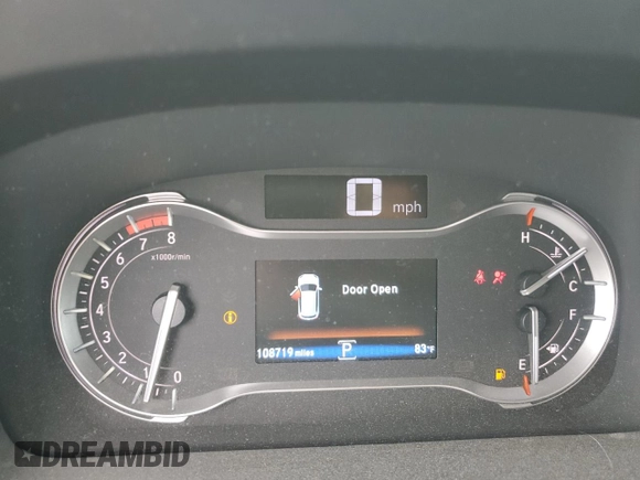2016 Honda Pilot EX with VIN 5FNYF5H36GB033027, listed as a Copart auction lot 50436815 with 108,719 mi miles and Salvage Title. Bid and sale history available at carsss.com. Image 9.
