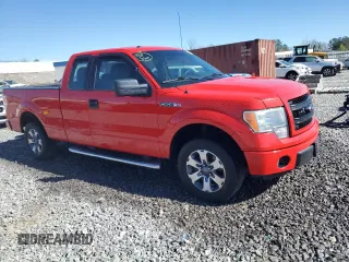 2013 Ford F-150 XL with VIN 1FTFX1CF8DFD90845, listed as a Copart auction lot 49657005 with 113,509 mi miles and Salvage Title. Bid and sale history available at carsss.com. Image 4.
