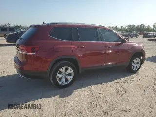 2019 Volkswagen Atlas SE with VIN 1V2DR2CA8KC604113, listed as a Copart auction lot 53108275 with 87,000 mi miles and Salvage title. Bid and sale history available at DreamBid. Image 3.