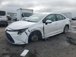 2023 Toyota Corolla LE with VIN JTDB4MEE4P3009298, listed as a Copart auction lot 48905545 with 19,807 mi miles and Salvage Title. Bid and sale history available at carsss.com. Image 1.