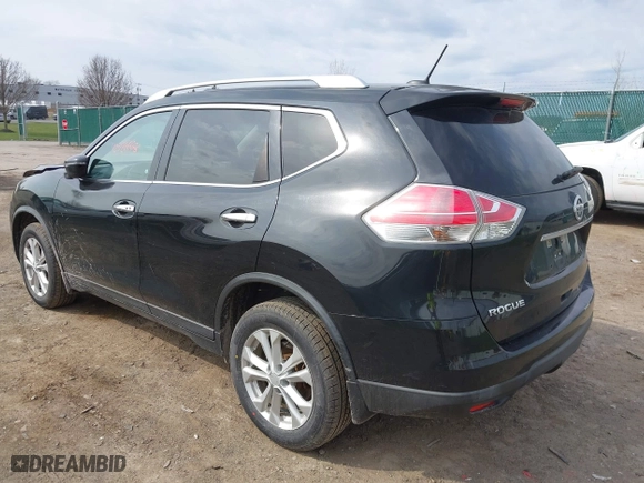2016 Nissan Rogue S with VIN KNMAT2MV0GP710160, listed as a IAAI auction lot 42026668 with 172,517 mi miles. Bid and sale history available at carsss.com. Image 3.