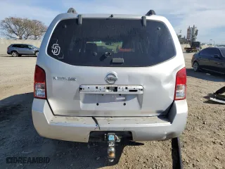 2008 Nissan Pathfinder S with VIN 5N1AR18U88C631446, listed as a Copart auction lot 50640055 with 342,879 mi miles and Salvage Title. Bid and sale history available at carsss.com. Image 6.