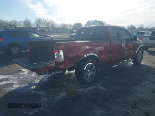 2005 Ford F-150 XLT with VIN 1FTPX12585NA02887, listed as a IAAI auction lot 41353228 with 162,863 mi miles. Bid and sale history available at carsss.com. Image 4.