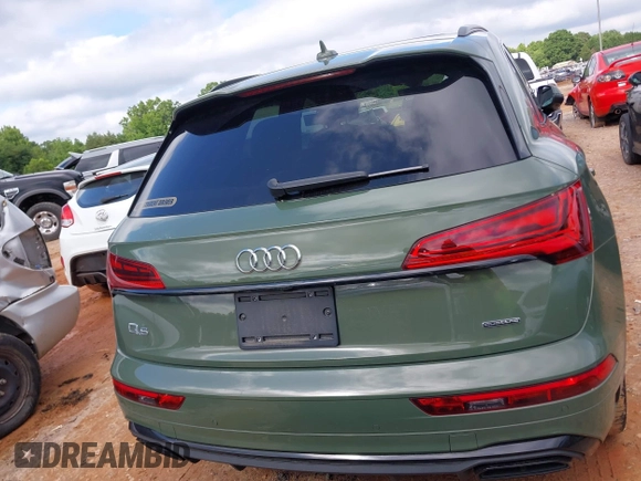 2023 Audi Q5 S line Premium Plus with VIN WA1EAAFY1P2111431, listed as a IAAI auction lot 42355144 with 43,498 mi miles and . Bid and sale history available at DreamBid. Image 16.