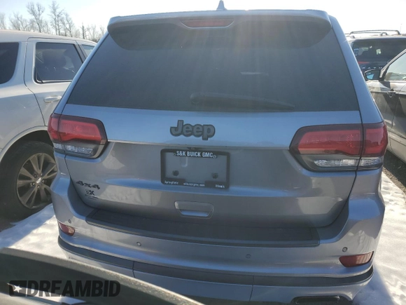 2018 Jeep Grand Cherokee High Altitude with VIN 1C4RJFCT0JC342206, listed as a Copart auction lot 82646844 with 102,051 mi miles and Salvage Title. Bid and sale history available at carsss.com. Image 6.