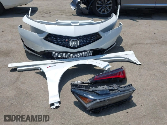2024 Acura Integra Technology with VIN 19UDE4G77RA028884, listed as a IAAI auction lot 42444091 with 18,600 mi miles and . Bid and sale history available at DreamBid. Image 12.