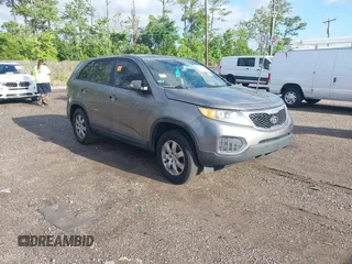 2012 Kia Sorento LX with VIN 5XYKT3A19CG283778, listed as a IAAI auction lot 42259689 with 211,493 mi miles and . Bid and sale history available at DreamBid. Image 1.