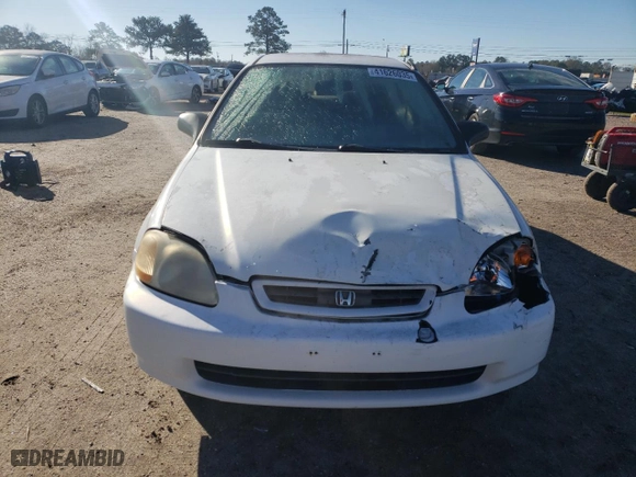 1997 Honda Civic DX with VIN 1HGEJ6221VL027929, listed as a Copart auction lot 41626035 with 119,377 mi miles and Salvage Title. Bid and sale history available at carsss.com. Image 5.