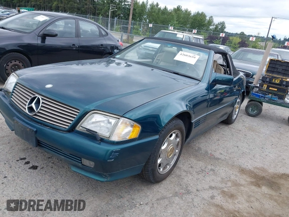 1994 Mercedes-Benz SL 5.0L with VIN WDBFA67E0RF096376, listed as a IAAI auction lot 42603659 with 78,214 mi miles and . Bid and sale history available at DreamBid. Image 2.