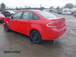 2008 Ford Focus SE with VIN 1FAHP35N88W115089, listed as a IAAI auction lot 41457094 with 256,088 mi miles. Bid and sale history available at carsss.com. Image 3.