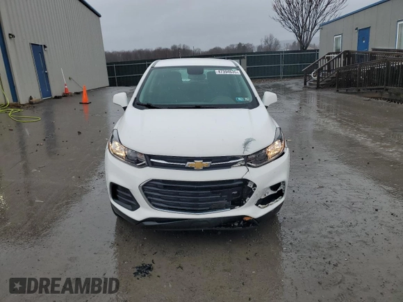2021 Chevrolet Trax LS with VIN KL7CJNSB3MB344113, listed as a Copart auction lot 47394635 with 34,465 mi miles and Salvage Title. Bid and sale history available at carsss.com. Image 5.