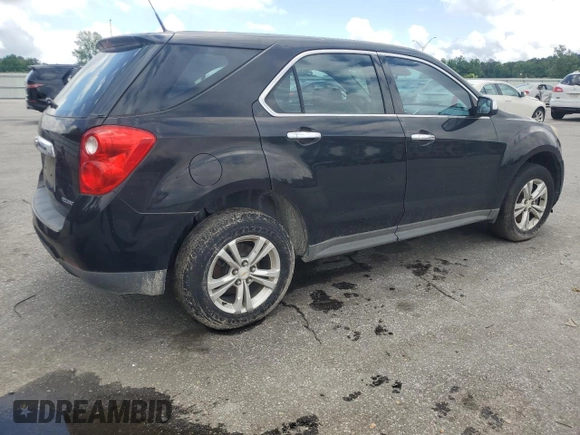 2012 Chevrolet Equinox LS with VIN 2GNALBEK3C6364496, listed as a Copart auction lot 56724295 with 131,605 mi miles and Clean Title. Bid and sale history available at DreamBid. Image 3.
