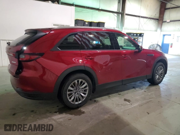 2024 Mazda CX-90 Preferred Plus with VIN JM3KKCHD0R1154198, listed as a Copart auction lot 72699734 with 2,559 mi miles and Non Repairable. Bid and sale history available at DreamBid. Image 3.