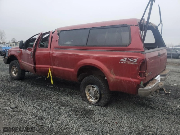 2002 Ford Super Duty F-350 SRW XL with VIN 1FTSX31F02EC01525, listed as a Copart auction lot 44425855 with 0 mi miles and Non Repairable. Bid and sale history available at carsss.com. Image 2.