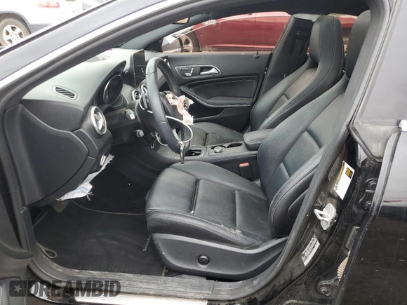 2018 Mercedes-Benz CLA 250 with VIN WDDSJ4EB6JN573633, listed as a Copart auction lot 72726593 with 43,716 mi miles and . Bid and sale history available at DreamBid. Image 7.