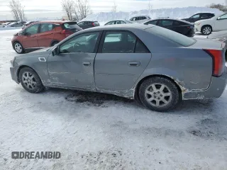 2006 Cadillac CTS with VIN 1G6DM57T760205197, listed as a Copart auction lot 46179615 with 207,836 mi miles and Salvage Title. Bid and sale history available at carsss.com. Image 2.