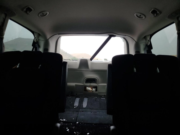 2015 Dodge Grand Caravan SE with VIN 2C4RDGBG0FR702106, listed as a Copart auction lot 54595205 with 209,319 mi miles and Salvage Title. Bid and sale history available at DreamBid. Image 10.