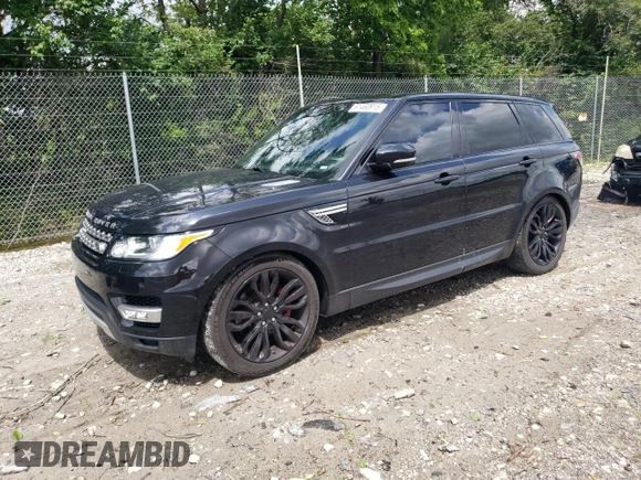 2015 Land Rover Range Rover Sport HSE with VIN SALWR2VF6FA615642, listed as a Copart auction lot 61460915 with 106,463 mi miles and Clean title. Bid and sale history available at DreamBid. Image 1.