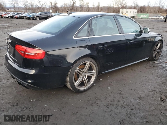 2014 Audi S4 Prestige with VIN WAUKGAFL0EA026706, listed as a Copart auction lot 85160154 with 150,351 mi miles and Salvage Title. Bid and sale history available at carsss.com. Image 3.