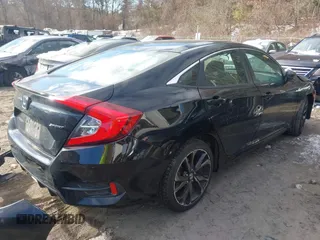 2019 Honda Civic Sport with VIN 2HGFC2F86KH515658, listed as a IAAI auction lot 41632690 with 109,866 mi miles and . Bid and sale history available at DreamBid. Image 4.