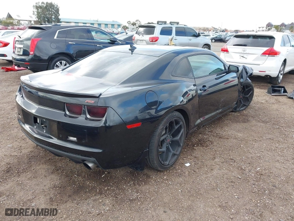 2012 Chevrolet Camaro 2LT with VIN 2G1FC1E39C9118240, listed as a IAAI auction lot 41907051 with 123,173 mi miles. Bid and sale history available at carsss.com. Image 4.