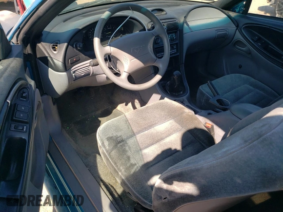 1994 Ford Mustang with VIN 1FALP4045RF130357, listed as a Copart auction lot 70832464 with 112,148 mi miles and Salvage Title. Bid and sale history available at carsss.com. Image 8.