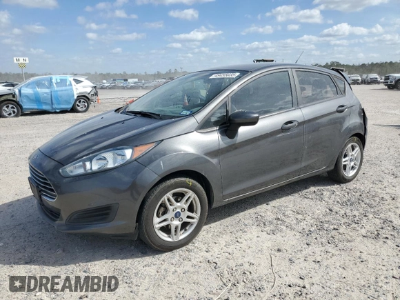2019 Ford Fiesta SE with VIN 3FADP4EJ6KM140176, listed as a Copart auction lot 49455035 with 84,281 mi miles and Salvage Title. Bid and sale history available at DreamBid. Image 1.