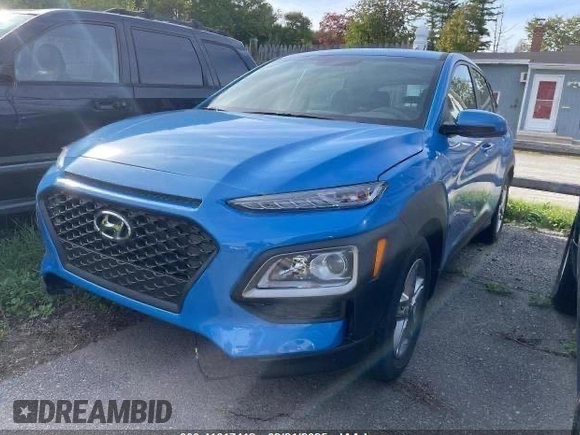 2018 Hyundai Kona SE with VIN KM8K1CAA8JU101050, listed as a IAAI auction lot 41617412 with 10,179 mi miles. Bid and sale history available at carsss.com. Image 2.