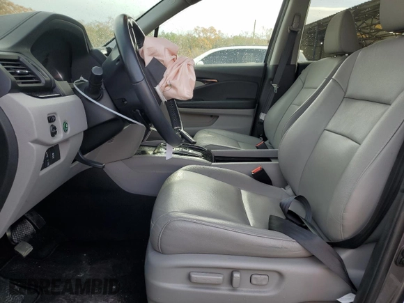 2020 Honda Pilot Touring 8-Passenger with VIN 5FNYF5H93LB001344, listed as a Copart auction lot 85504984 with 38,384 mi miles and Salvage Title. Bid and sale history available at DreamBid. Image 7.