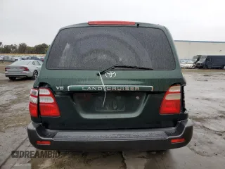 2004 Toyota Land Cruiser with VIN JTEHT05J142057907, listed as a Copart auction lot 43091765 with 280,839 mi miles and Salvage Title. Bid and sale history available at carsss.com. Image 6.