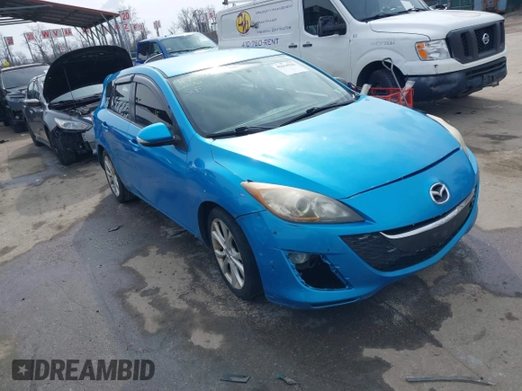 2010 Mazda 3 s Grand Touring with VIN JM1BL1H6XA1200135, listed as a IAAI auction lot 41614343 with 173,794 mi miles. Bid and sale history available at carsss.com. Image 1.