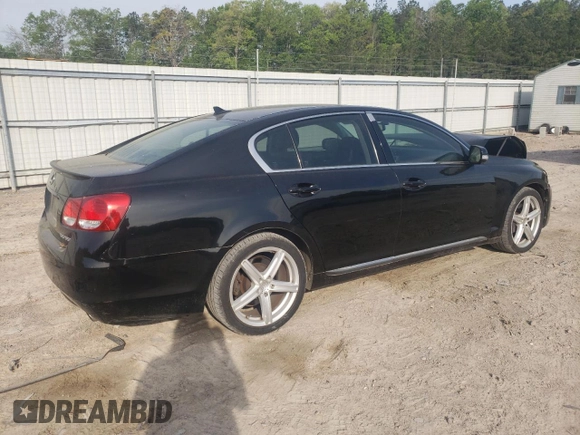 2008 Lexus GS 350 with VIN JTHBE96S680040195, listed as a Copart auction lot 54177015 with 194,332 mi miles and Clean Title. Bid and sale history available at carsss.com. Image 3.