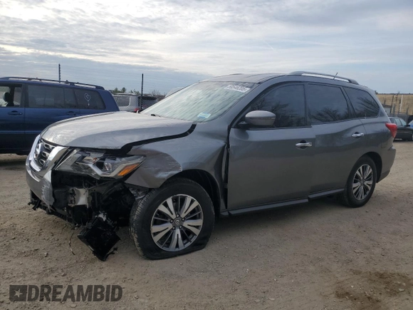 2018 Nissan Pathfinder SL with VIN 5N1DR2MN4JC635310, listed as a Copart auction lot 50546205 with 103,218 mi miles and Salvage Title. Bid and sale history available at carsss.com. Image 1.