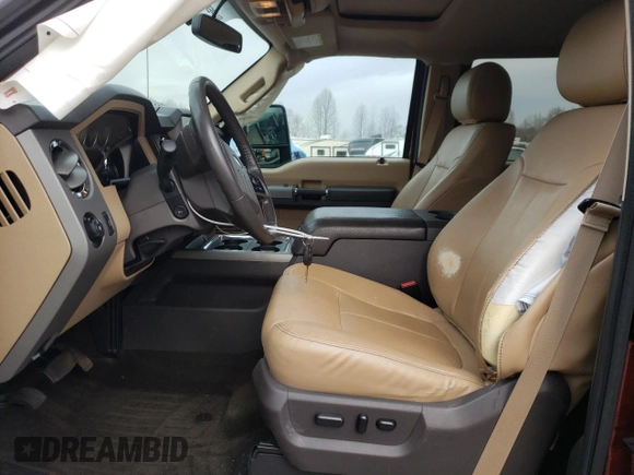 2016 Ford Super Duty F-250 SRW Lariat with VIN 1FT7W2BT6GEA42153, listed as a Copart auction lot 48861905 with 99,361 mi miles and Salvage Title. Bid and sale history available at carsss.com. Image 7.